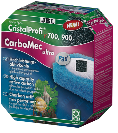 Mousse biofiltre pour filtre d'aquarium CristalProfi 4-7-900