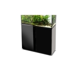 Meuble Aquael Glossy 80 Noir (portes verre)